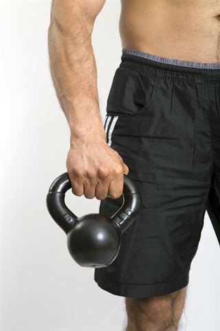 Kettlebell 8 kg lige her!