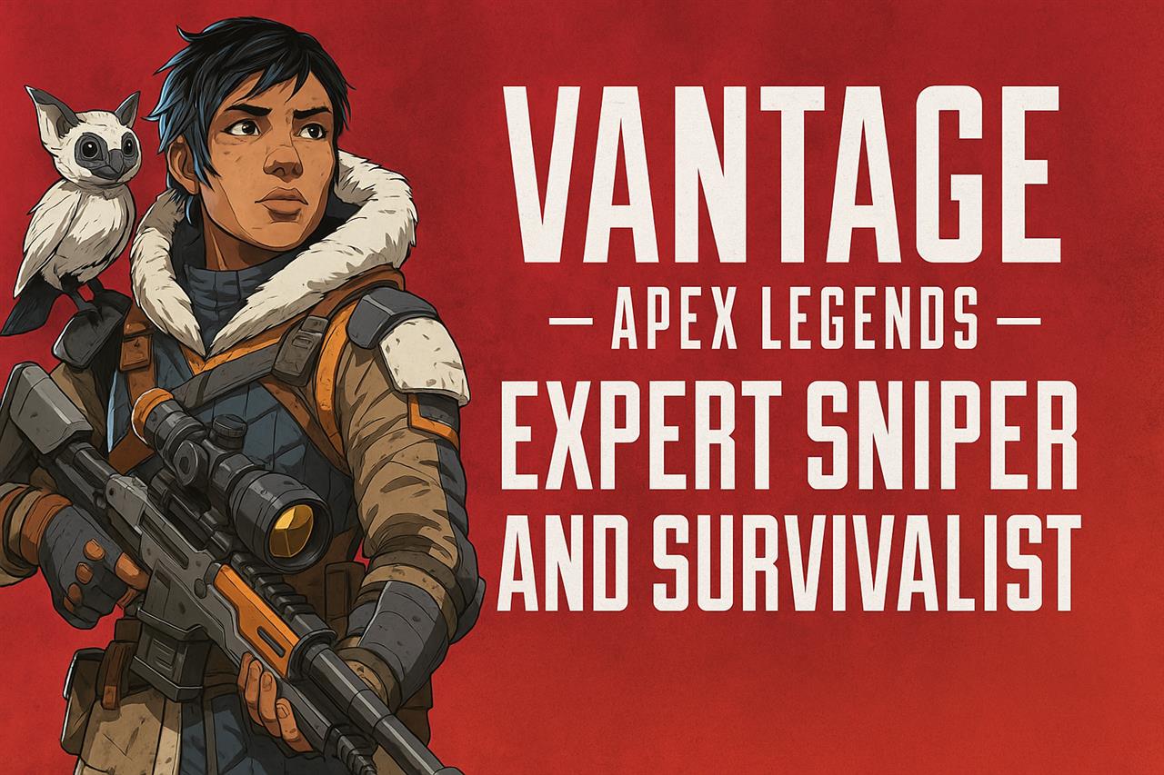 Vantage - apex legends expert sniper and survivalist