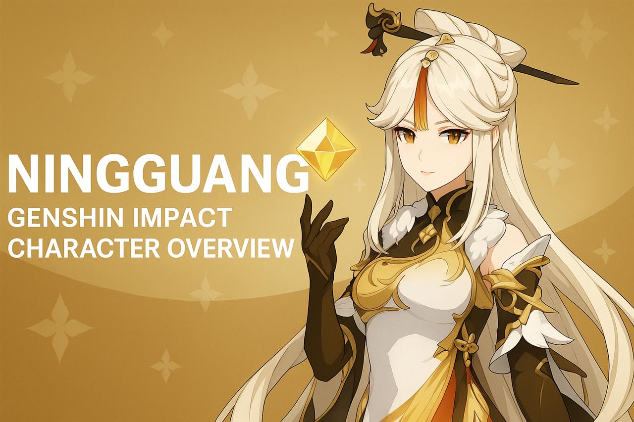 Ningguang genshin impact character overview